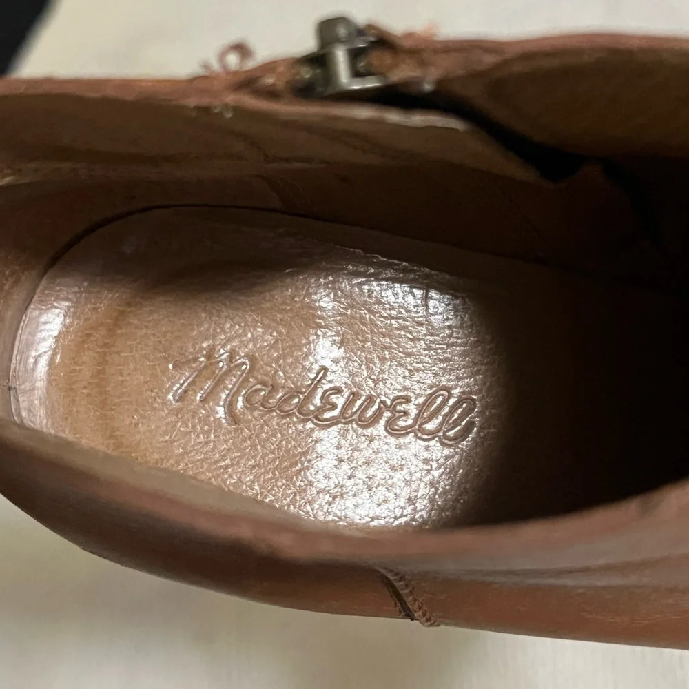 🖤Madewell Brenner Boot Leather Heeled Boots🖤 - Picture 9 of 11